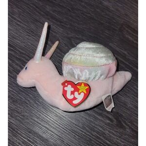 Ty Beanie Babies Swirly The Snail